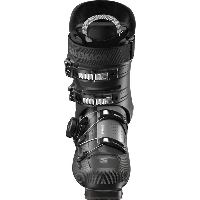 Salomon S/Pro Supra BOA X100 Ski Boots 2025 Black / Dark Grey Metallic / Dark Grey Metallic