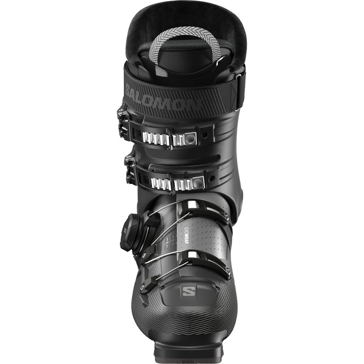 Salomon S/Pro Supra BOA X100 Ski Boots 2025 Black / Dark Grey Metallic / Dark Grey Metallic