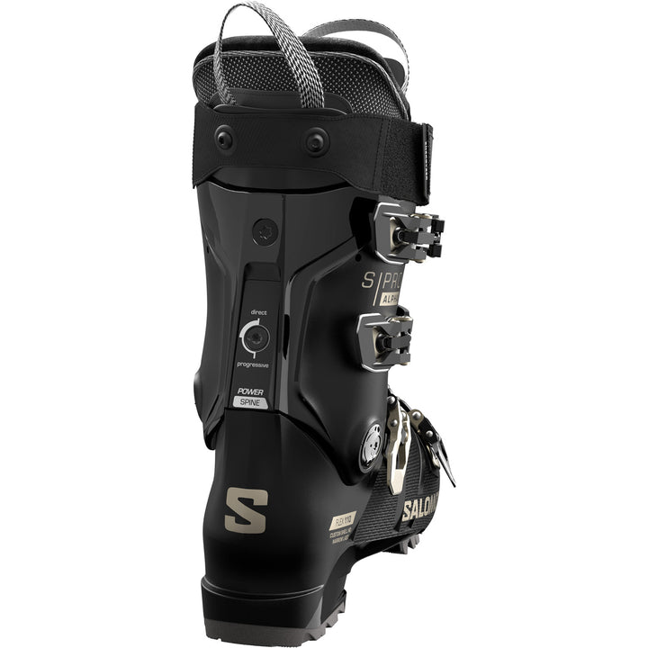 Salomon S/Pro Alpha 110 W GW Ski Boots - Women's 2026 Black / Light Bronze Metallic / Black