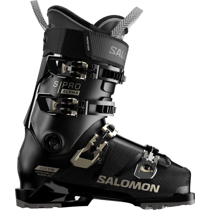 Salomon S/Pro Alpha 110 W GW Ski Boots - Women's 2026 Black / Light Bronze Metallic / Black