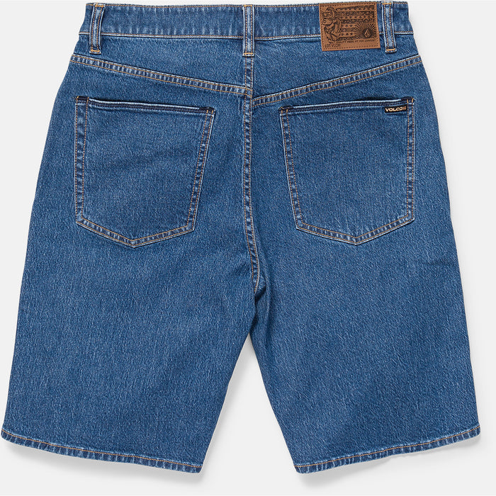 Volcom Billow Denim 22 Shorts - Men's Bold Blue