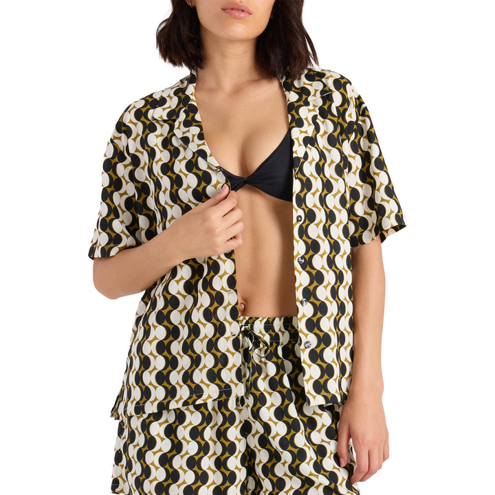 Volcom Midnite Ramble Top - Women's Black/Natural