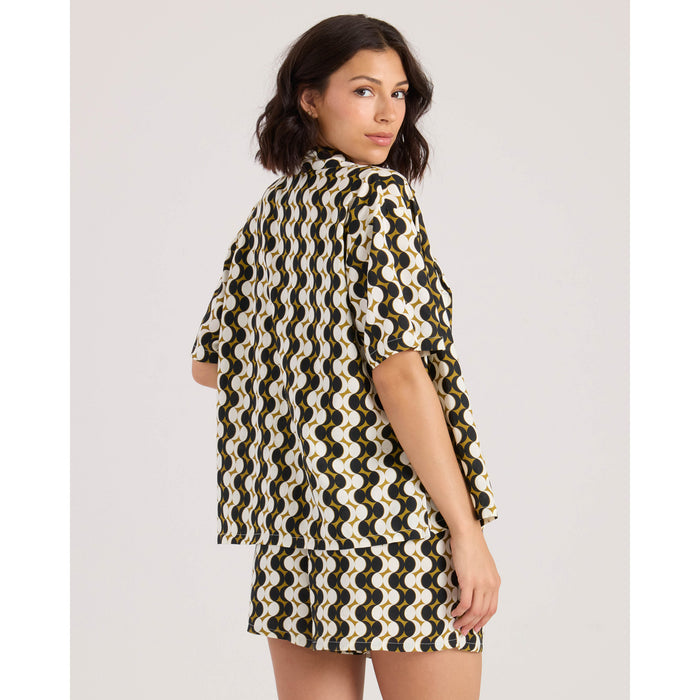 Volcom Midnite Ramble Top - Women's Black/Natural