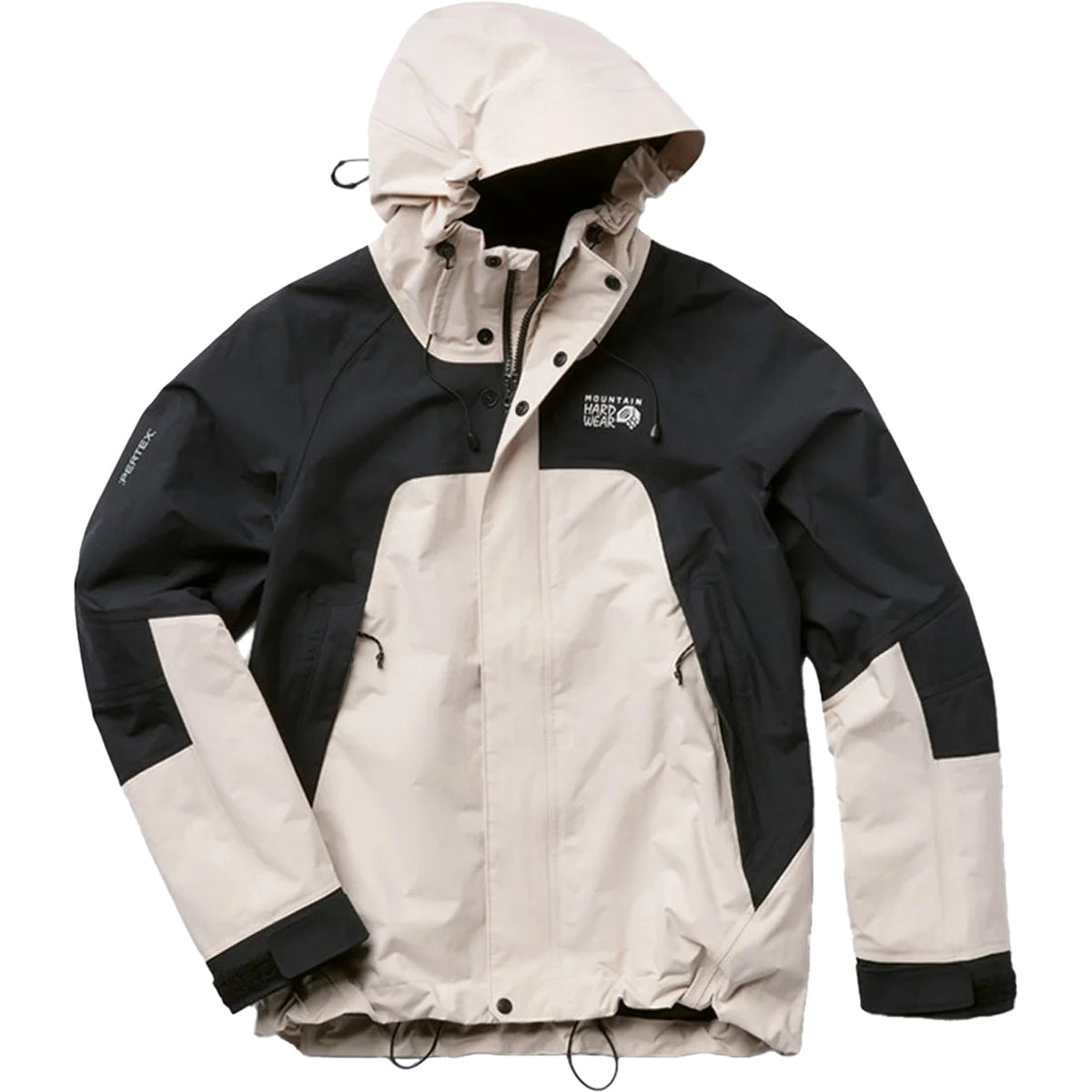 Mountain Hardwear Dry Times™ Hooded Jacket - Women's Talc/Black