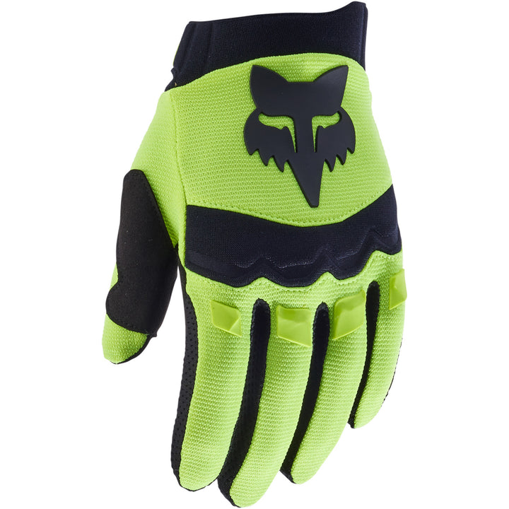 Fox Racing Dirtpaw Bike Gloves - Kids' Flo Yellow