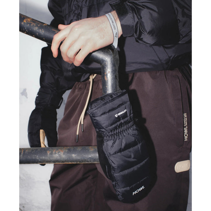 Howl Down Mitts Black