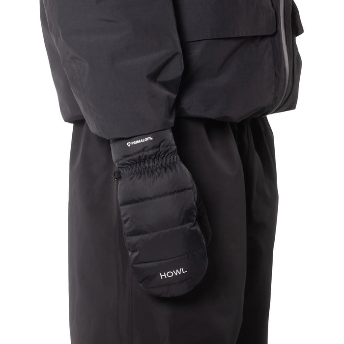 Howl Down Mitts Black