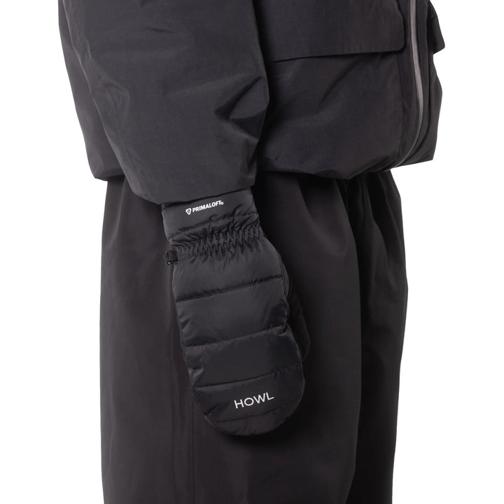 Howl Down Mitts Black