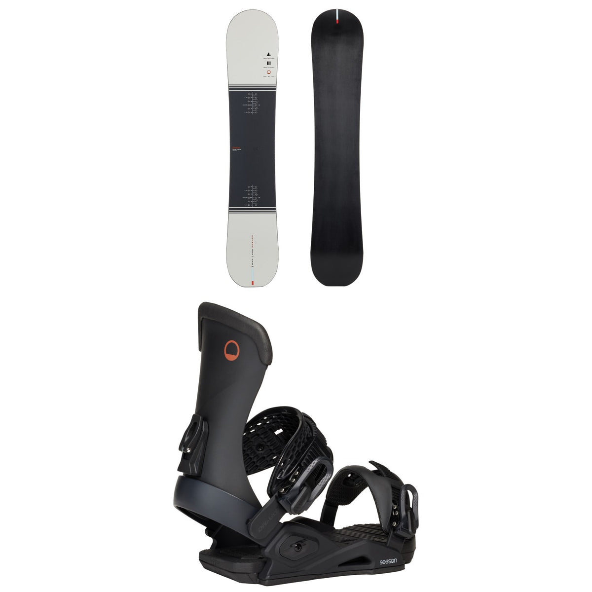 Season Primer Snowboard + Meld Snowboard Bindings 2026