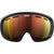 POC Fovea Mid Goggles Uranium Black/Partly Sunny Orange