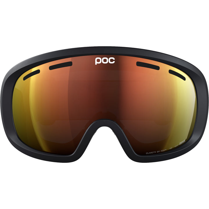 POC Fovea Mid Goggles Uranium Black/Partly Sunny Orange