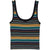 Brixton Ringer Organic A Tank Top - Women's Multi Retro Stripe