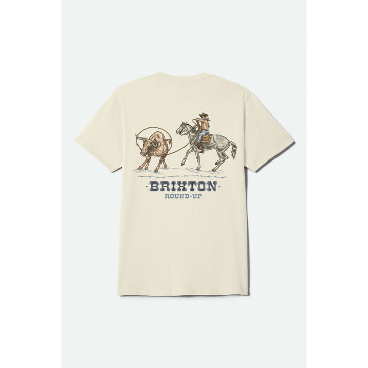 Brixton Hutchins Short-Sleeve Standard T-Shirt - Men's Cream