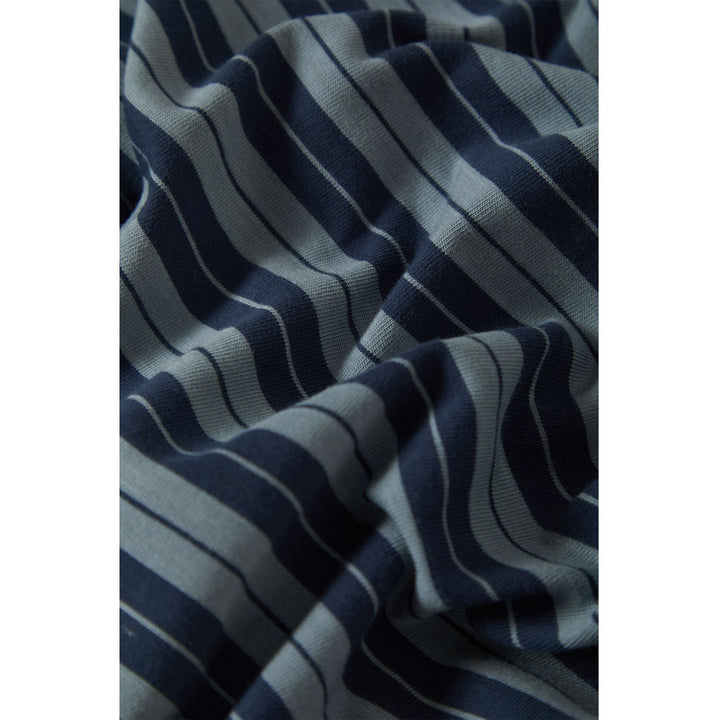 Brixton Nova Stripe Short-Sleeve Pocket T-Shirt - Men's Midnight Blue/Future Grey Worn Wash
