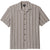 Brixton Bunker Twisted Stripe Shor-Sleeve Woven Shirt - Men's Robust Red