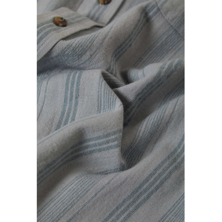 Brixton Cru Stripped Dobby Short-Sleeve Woven Shirt - Men's Trooper