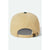 Brixton Certified Adjustable Hat Washed Celestial Yellow/Mediterranean Teal