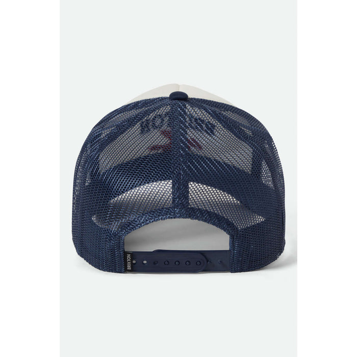 Brixton Pegasus NetPlus Trucker Hat Whitecap/Navy