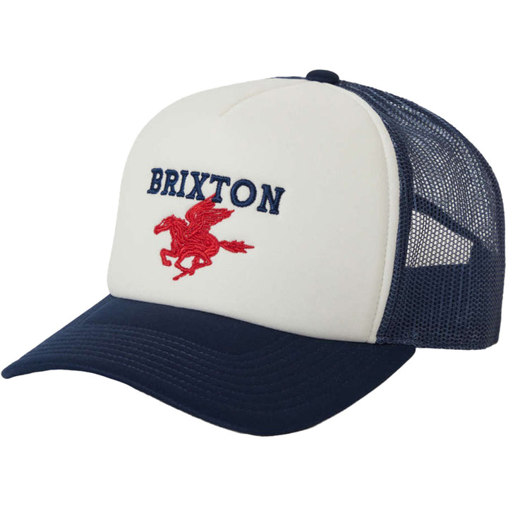 Brixton Pegasus NetPlus Trucker Hat Whitecap/Navy