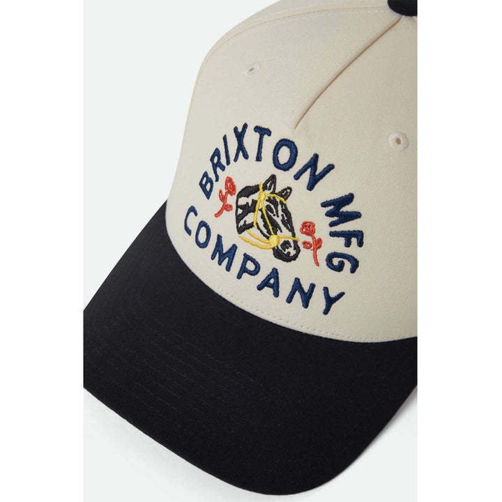 Brixton Trophy Horse NetPlus Snapback Black/Off White