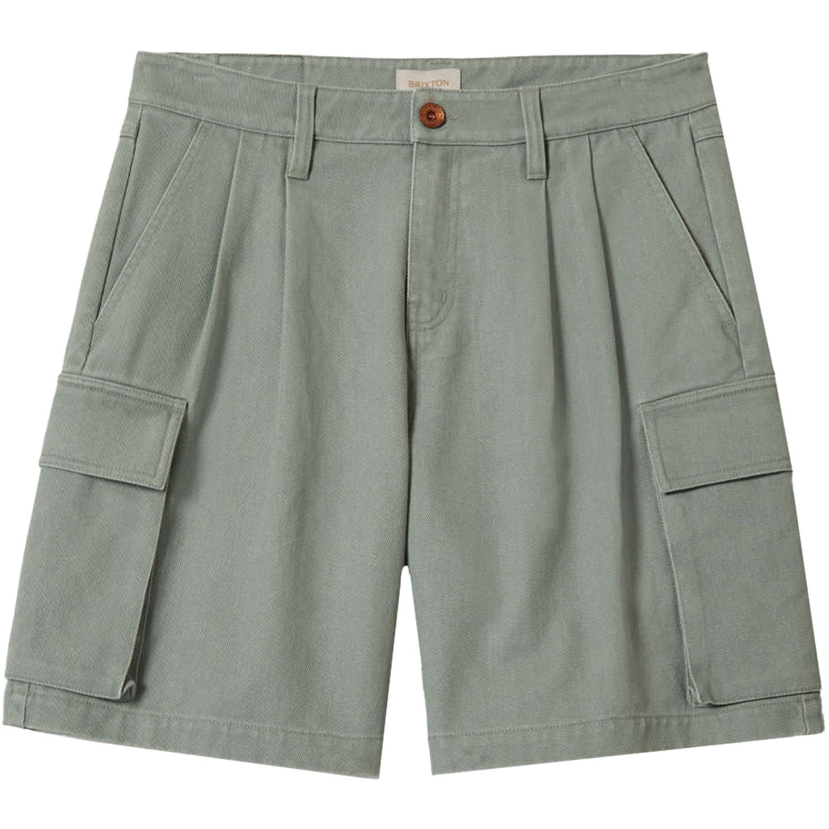 Brixton The Alba Baggy Carpenter Shorts - Women's Washed Sage Green