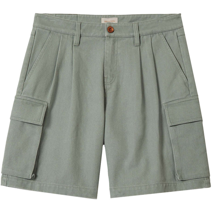 Brixton The Alba Baggy Carpenter Shorts - Women's Washed Sage Green