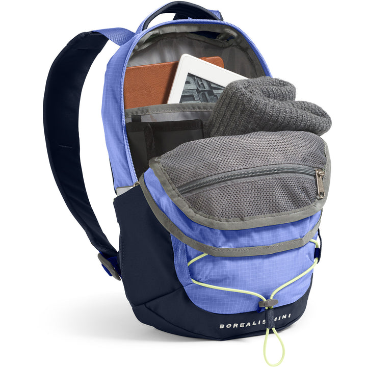The North Face Borealis Mini Backpack Periwinkle Glow/Summit Navy/Lemon Mist