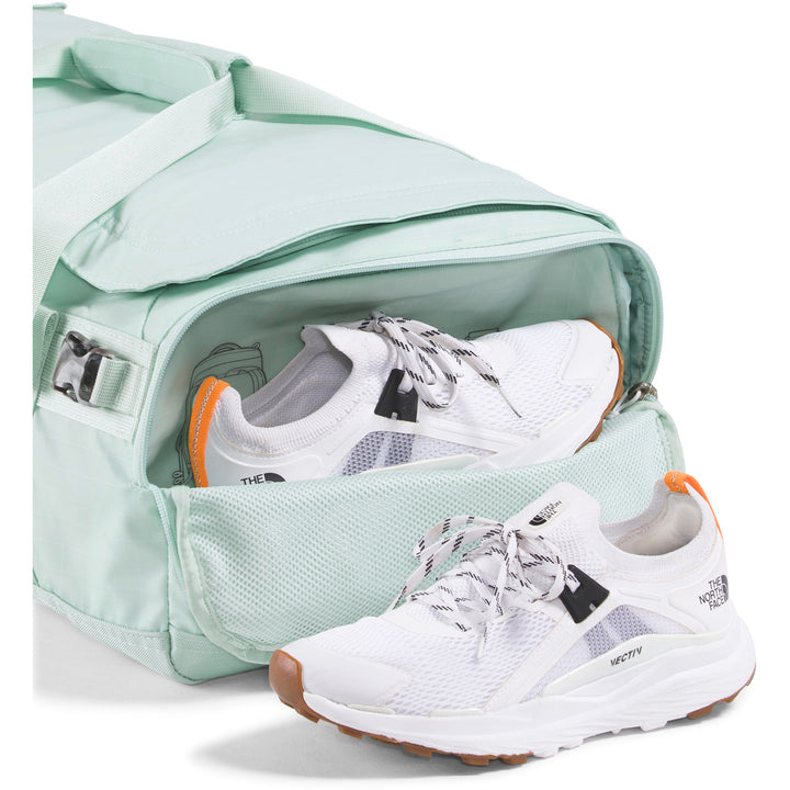 The North Face Base Camp Voyager 42L Duffle Bag Opal Frost/Pearl Stone/TNF White