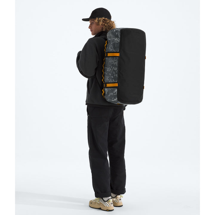 The North Face Base Camp Duffel Bag - M Opal Frost TNF Postcards Print/Opal Frost/Pearl Stone