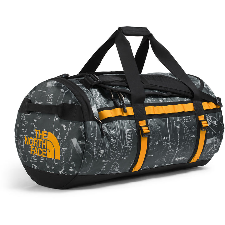 The North Face Base Camp Duffel Bag - M Opal Frost TNF Postcards Print/Opal Frost/Pearl Stone