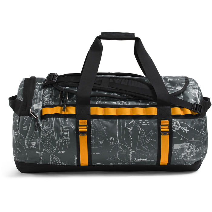 The North Face Base Camp Duffel Bag - M Opal Frost TNF Postcards Print/Opal Frost/Pearl Stone