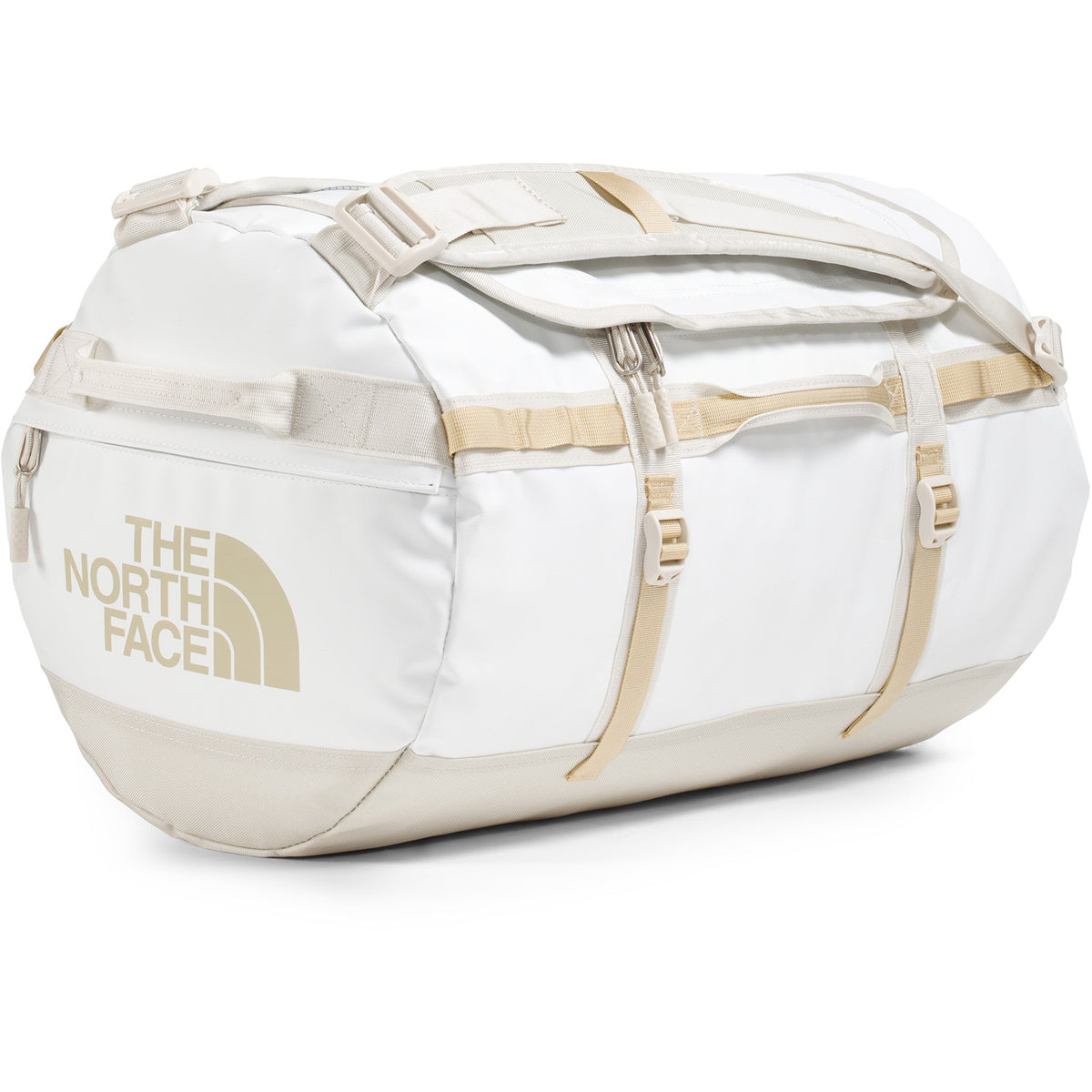 The North Face Base Camp Duffel Bag - S White Ash/Calacatta/Pale Khaki