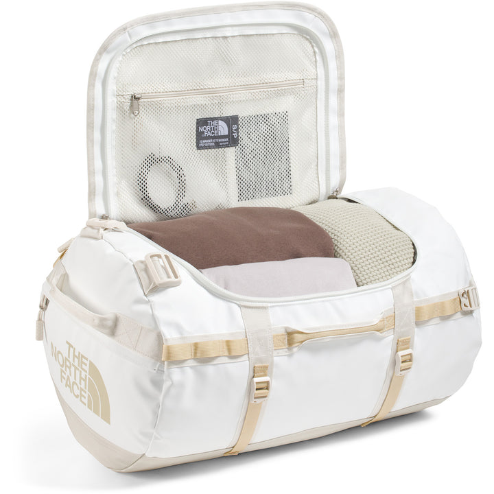 The North Face Base Camp Duffel Bag - S White Ash/Calacatta/Pale Khaki