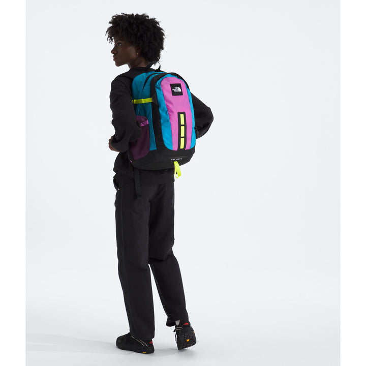 The North Face Hot Shot SE Backpack Meridian Blue/Violet Crocus/Fizz Lime