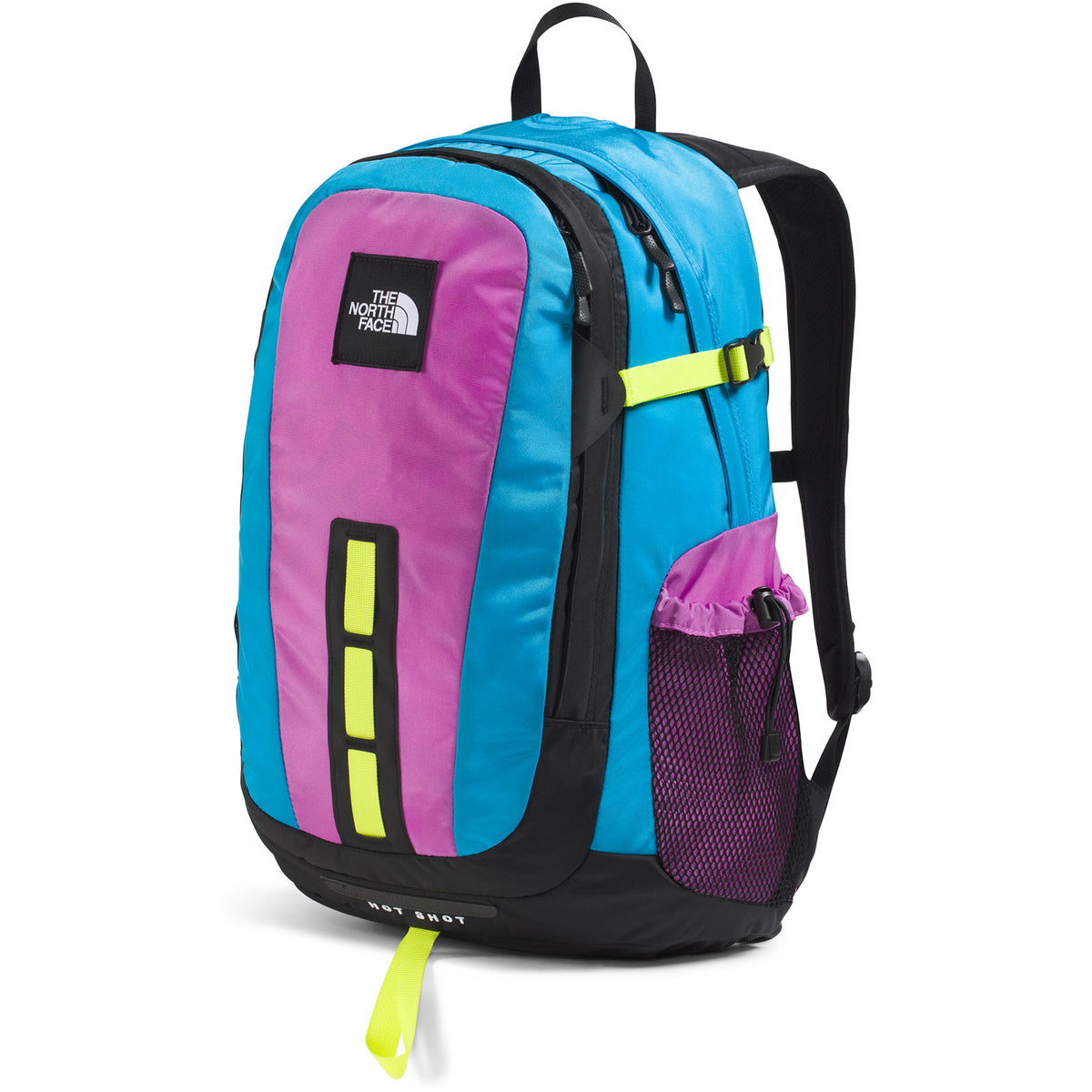The North Face Hot Shot SE Backpack Meridian Blue/Violet Crocus/Fizz Lime