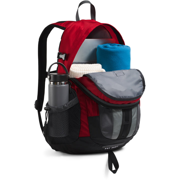 The North Face Hot Shot SE Backpack TNF Red/Zinc Grey/Anthracite Grey