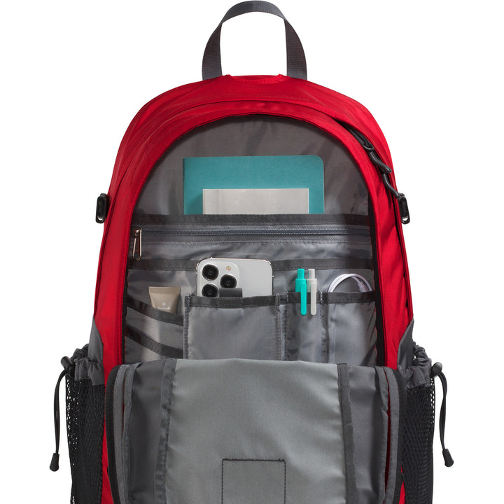The North Face Hot Shot SE Backpack TNF Red/Zinc Grey/Anthracite Grey