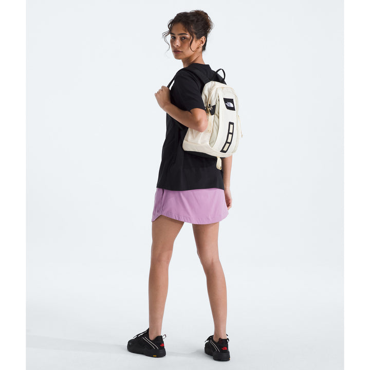 north face backpack white girl The Borealis Mini Backpack, Gardenia Black they had one goal The North Face Hot Shot