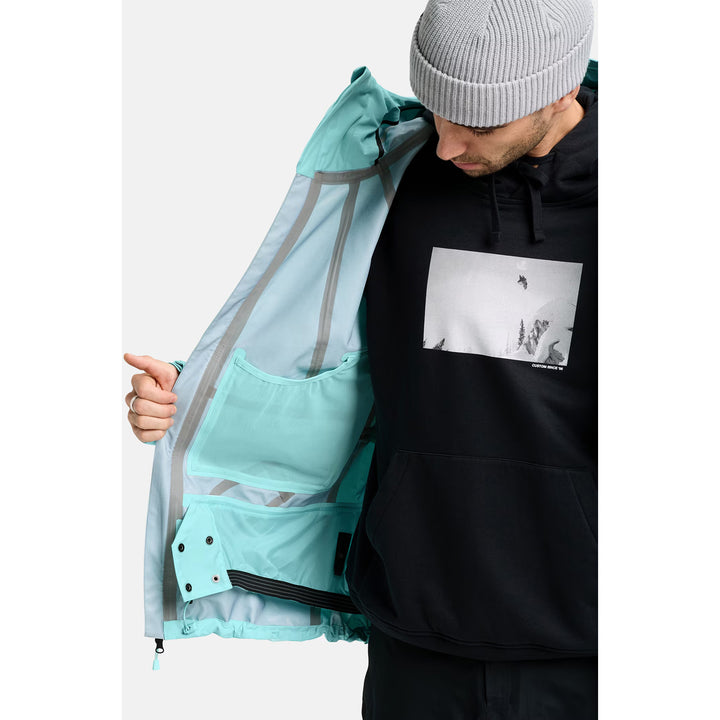 Burton Reserve 3L Jacket - Men's Light Teal