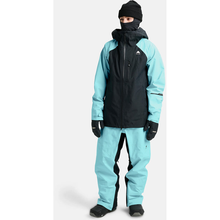 Burton Reserve 3L Jacket - Men's True Black/Light Teal