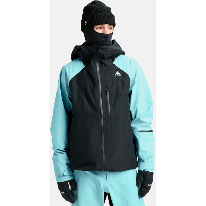 Burton Reserve 3L Jacket - Men's True Black/Light Teal