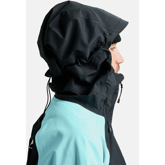 Burton Reserve 3L Jacket - Men's True Black/Light Teal