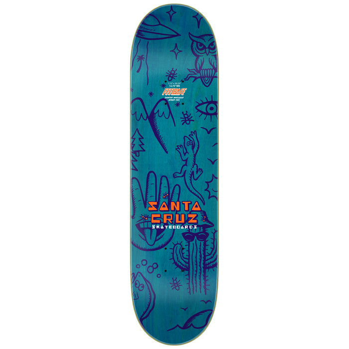 Santa Cruz Skateboards Tripper FeelBase 7.75 Skateboard Deck