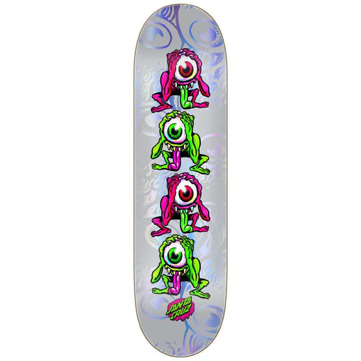 Santa Cruz Skateboards Eyegore Prismatic FeelBase 8.0 Skateboard Deck
