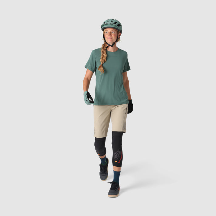 Outdoor Research Freewheel Short-Sleeve Jersey - Women's Malachite