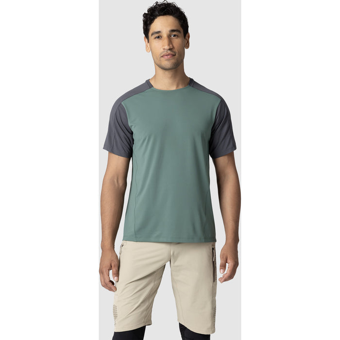 Outdoor Research Freewheel Short-Sleeve Jersey Storm/Malachite