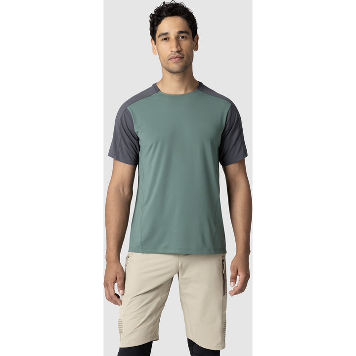 Outdoor Research Freewheel Short-Sleeve Jersey Storm/Malachite