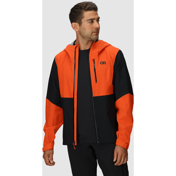Outdoor Research Freewheel Stretch Rain Jacket Spice/Black