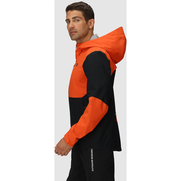 Outdoor Research Freewheel Stretch Rain Jacket Spice/Black