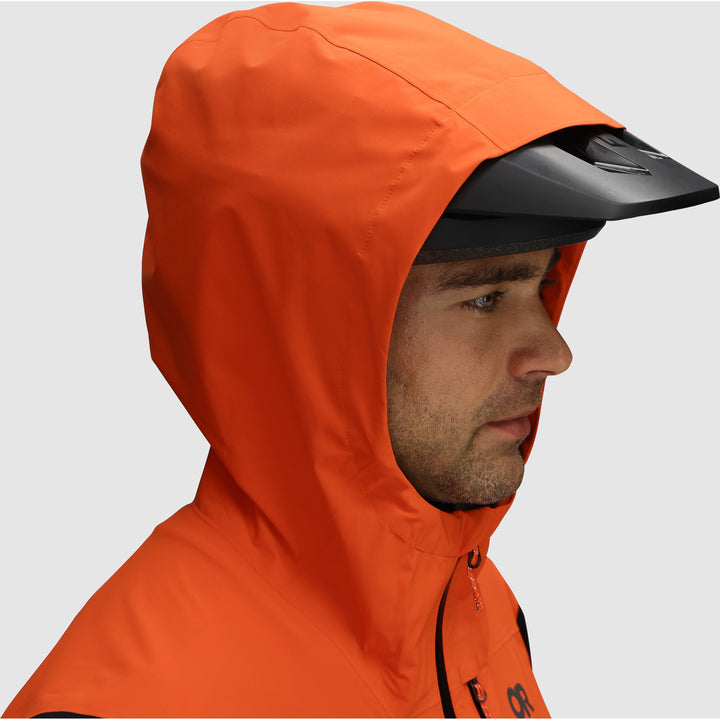 Outdoor Research Freewheel Stretch Rain Jacket Spice/Black